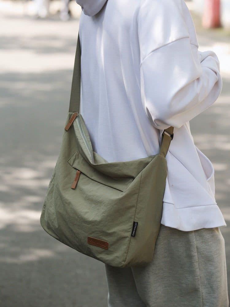 Canvas Messenger Bag