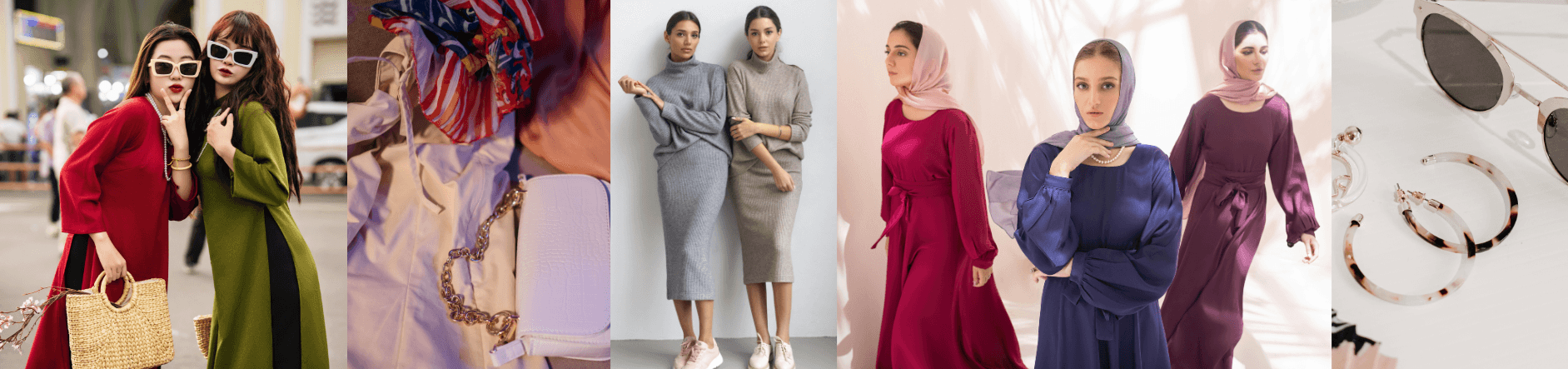 A stylish woman in a vibrant city setting.