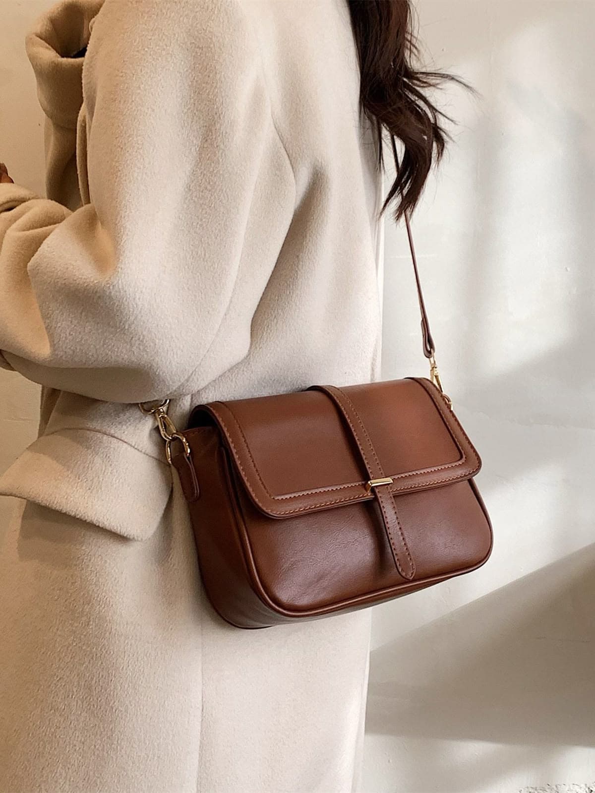 Leather Crossbody Bag