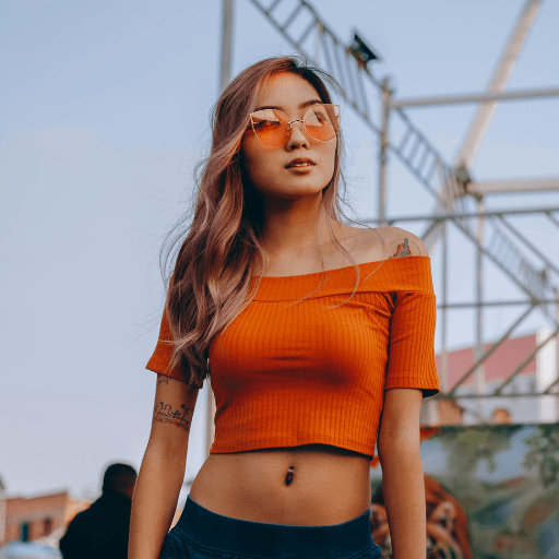 Sunset Crop Top