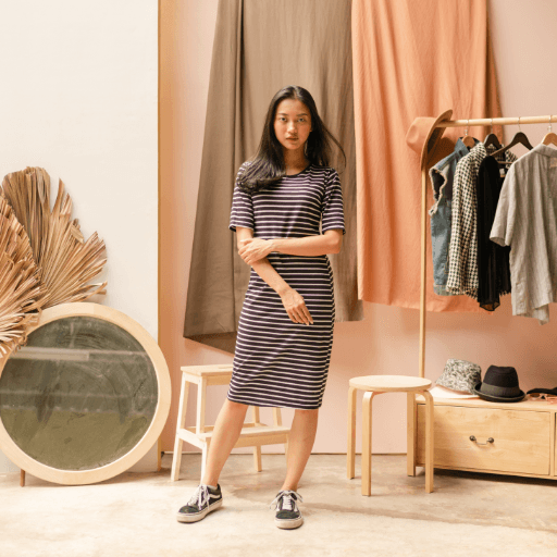 Seaside Stripe Dress