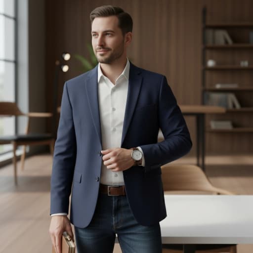 Classic Leather Strap Watch image 2