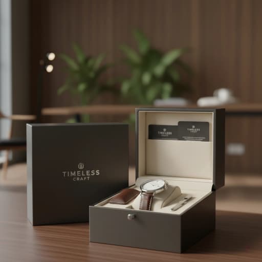 Classic Leather Strap Watch image 4